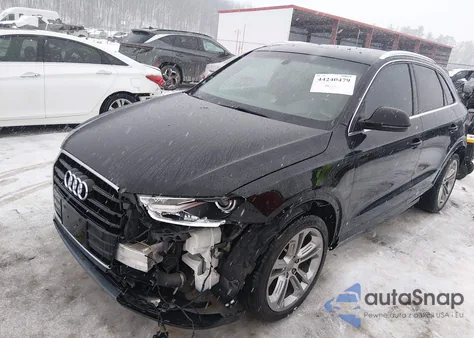 2016 Audi Q3 2.0T Premium Plus from USA, damaged, VIN WA1EFCFS8GR015960